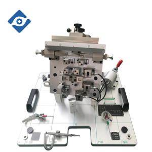 Automotive entertainment display screen checking fixture
